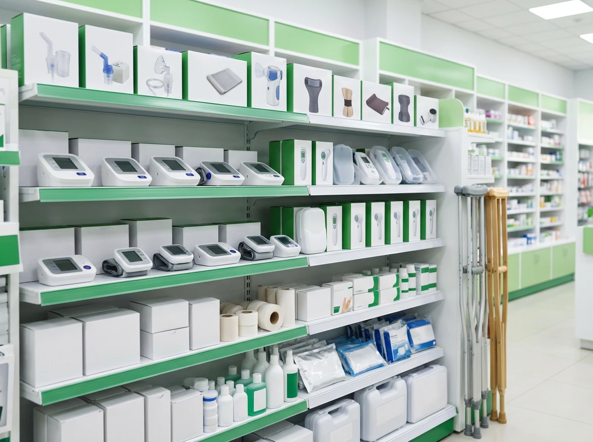 Matériel médical disponible en pharmacie